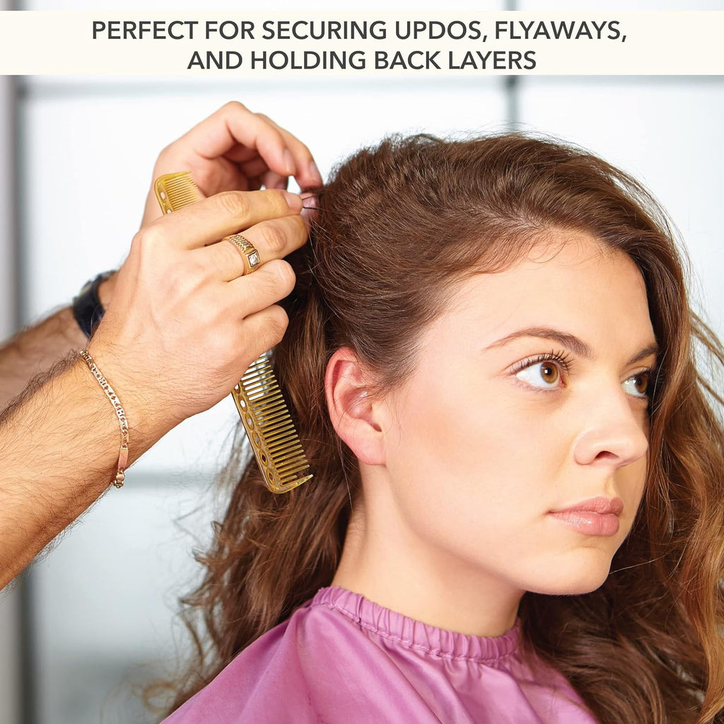 Professional Collection Bobby Pins, Black, Ball-Tipped, Crimped, Non-Slip, Non-Damaging, 2 L, 1 Lb.,446207 - Image 6