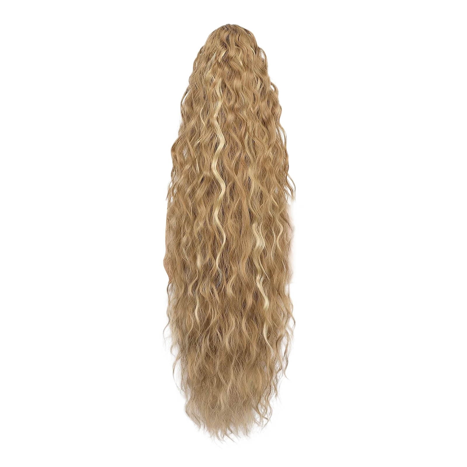 30 inch Claw Long Wavy Ponytail Extension Pony Tail Clip in Hair Extensions for Women Synthetic Hairpiece - Image 2