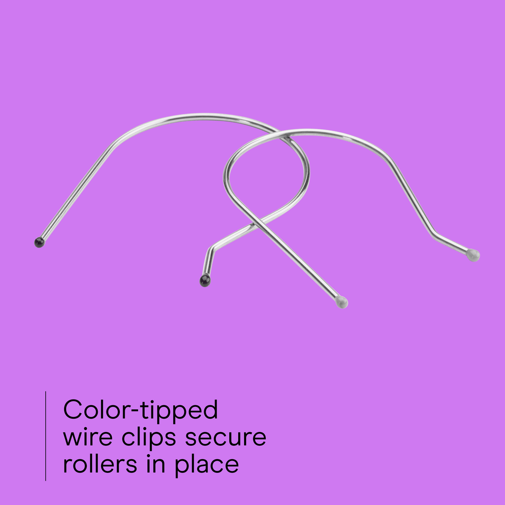& Waves Rollers, 12 Multi-Size Ceramic Rollers with Clips - Image 4