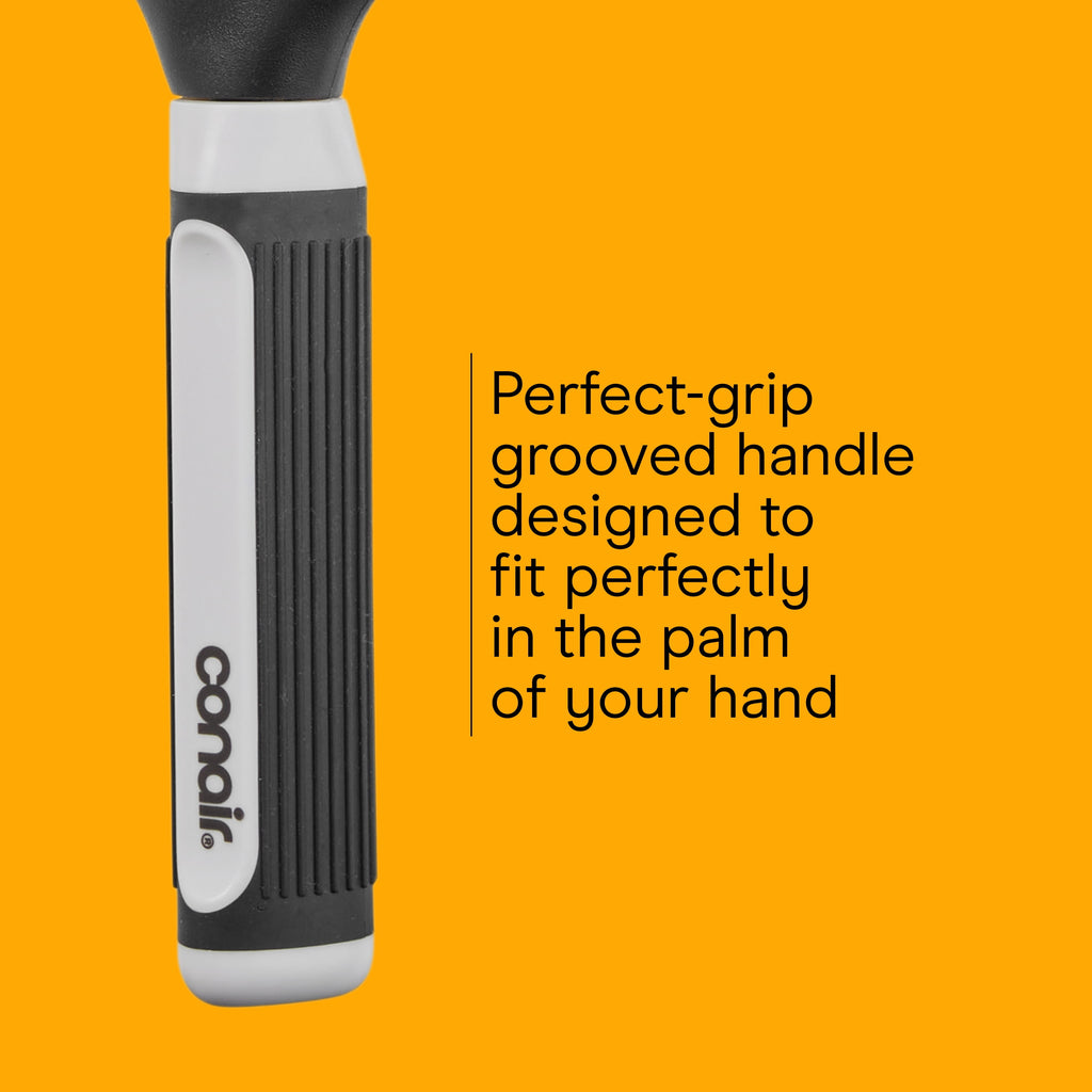 (2 pack) Conair Grip & Shape Nylon Bristle All-Purpose Hair Brush, Colors Vary - Image 6