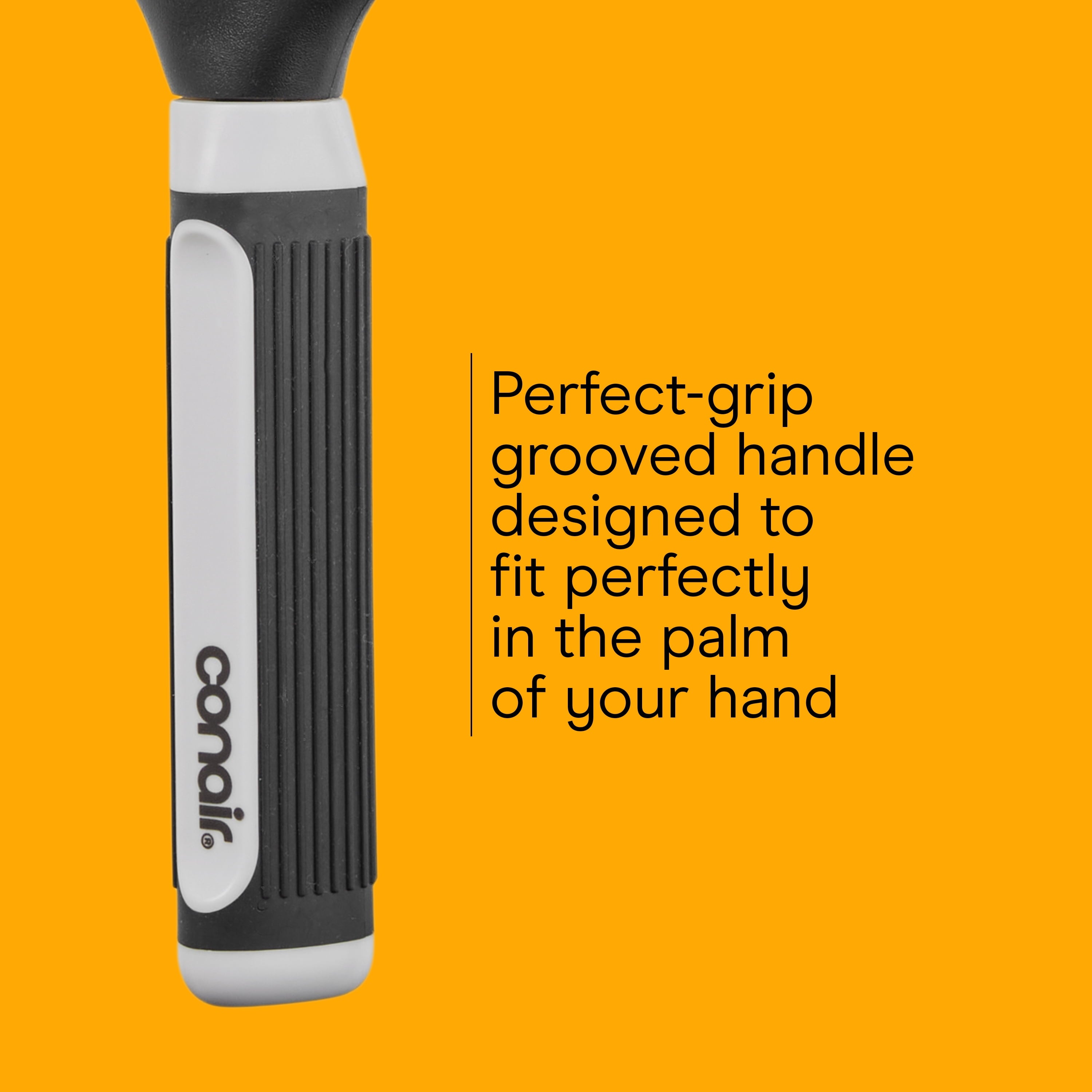 (2 pack) Conair Grip & Shape Nylon Bristle All-Purpose Hair Brush, Colors Vary - Image 6