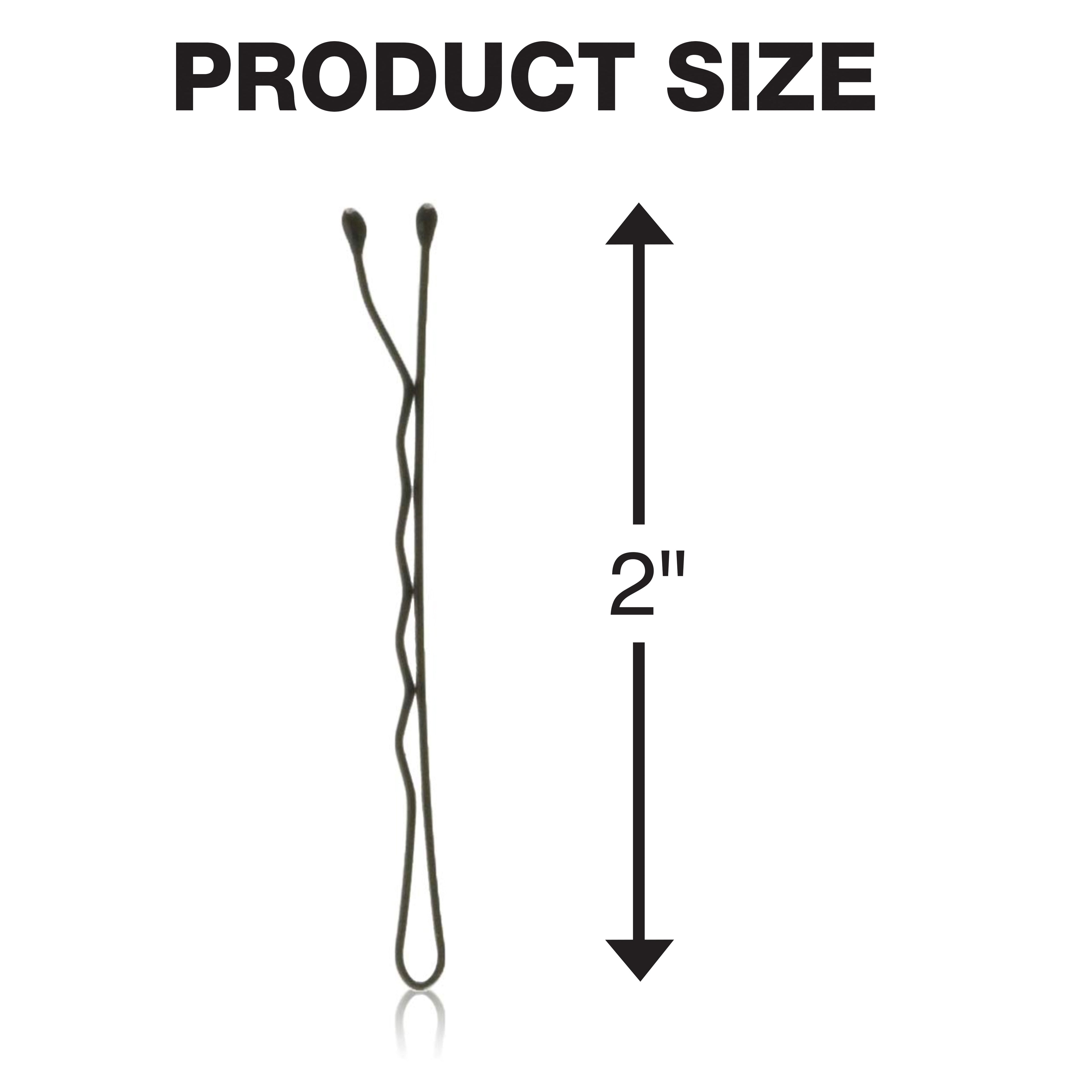 Bobby Pins, Black, 75 Count - Image 6