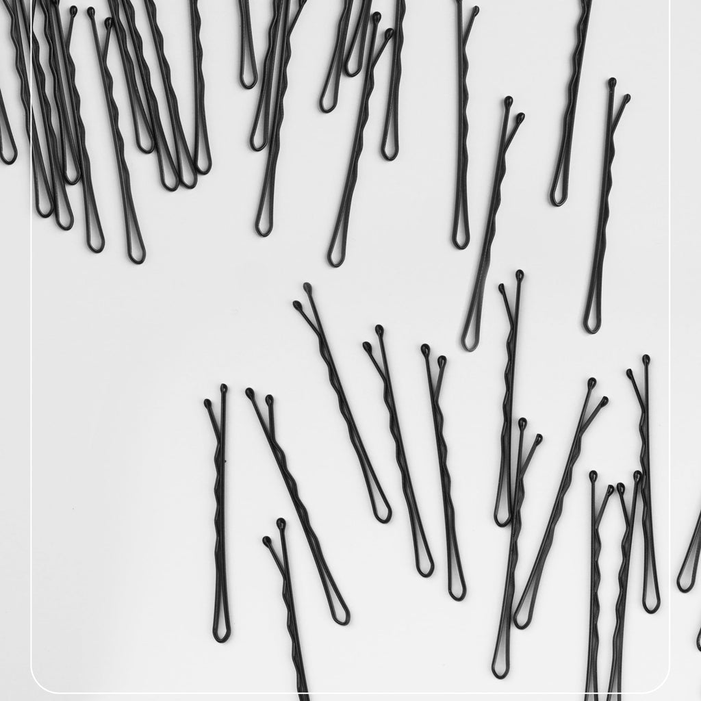 Black, 500 Pcs Black , 2 Inch Premium Pin, Secure Hold with store box, Hair for Women and Girls - Image 4
