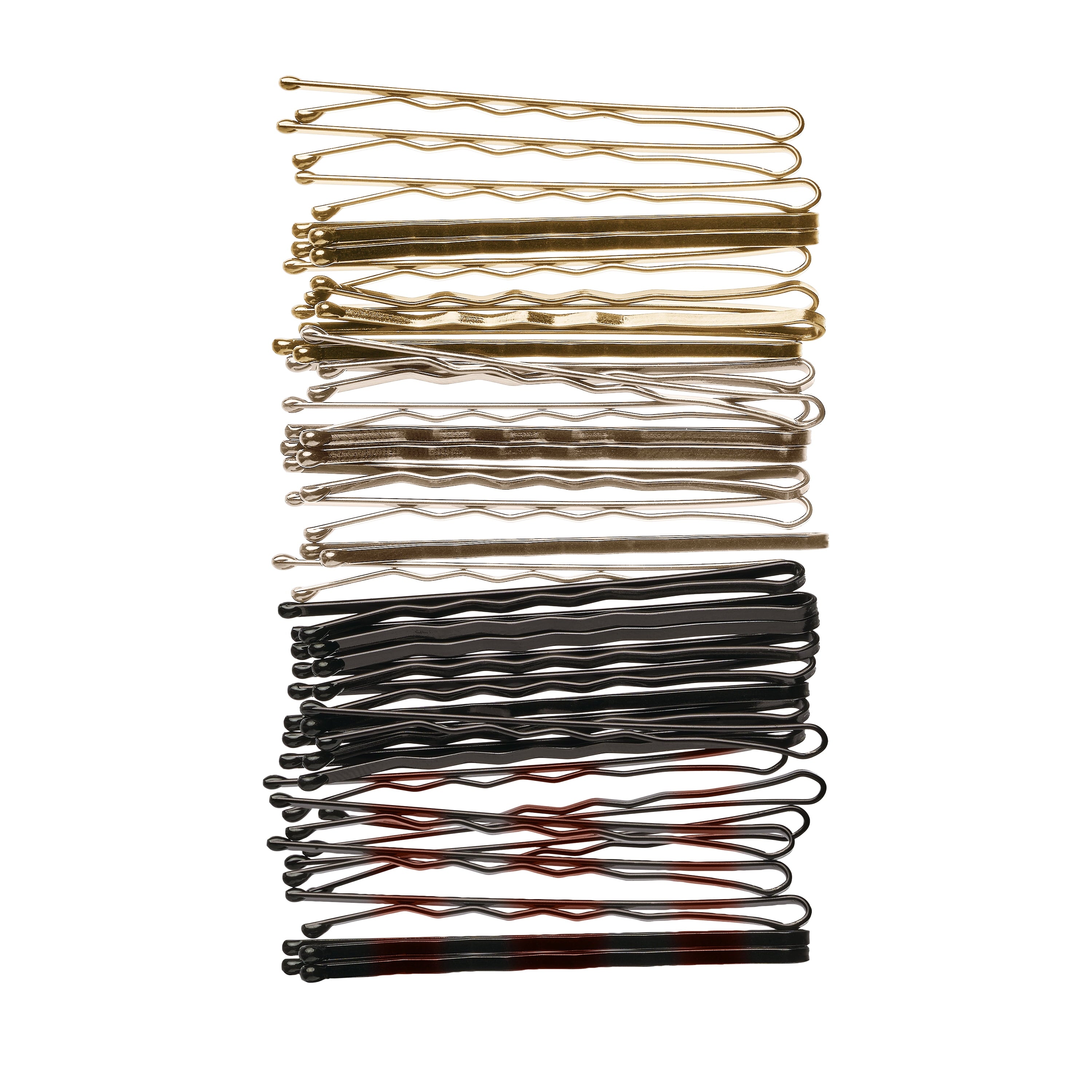 (3 pack) Goody Bobby Pins, Slide Proof Grip, Secure Hold Hair Pins, for All Ages, Black, 90 Ct - Image 6