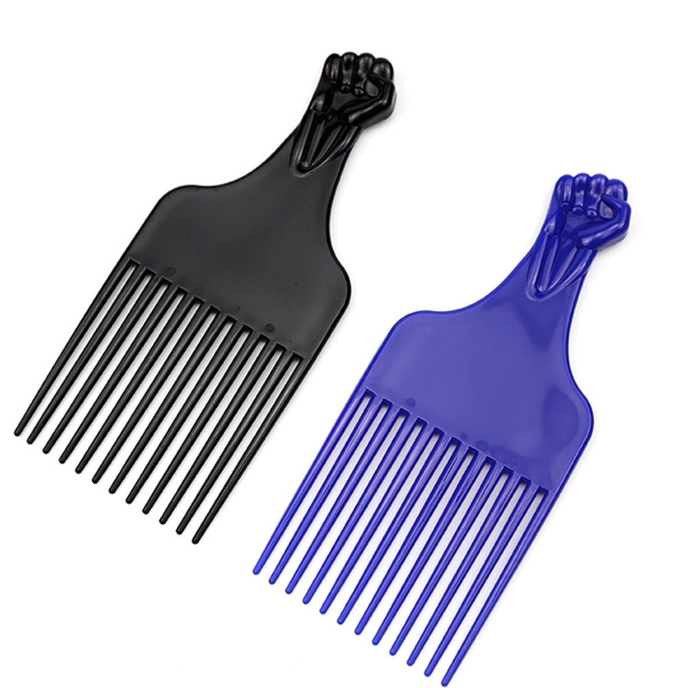 6Pcs Plastic Combs Hair Lift Combs Beard Pick Combs for Women Men - Image 4