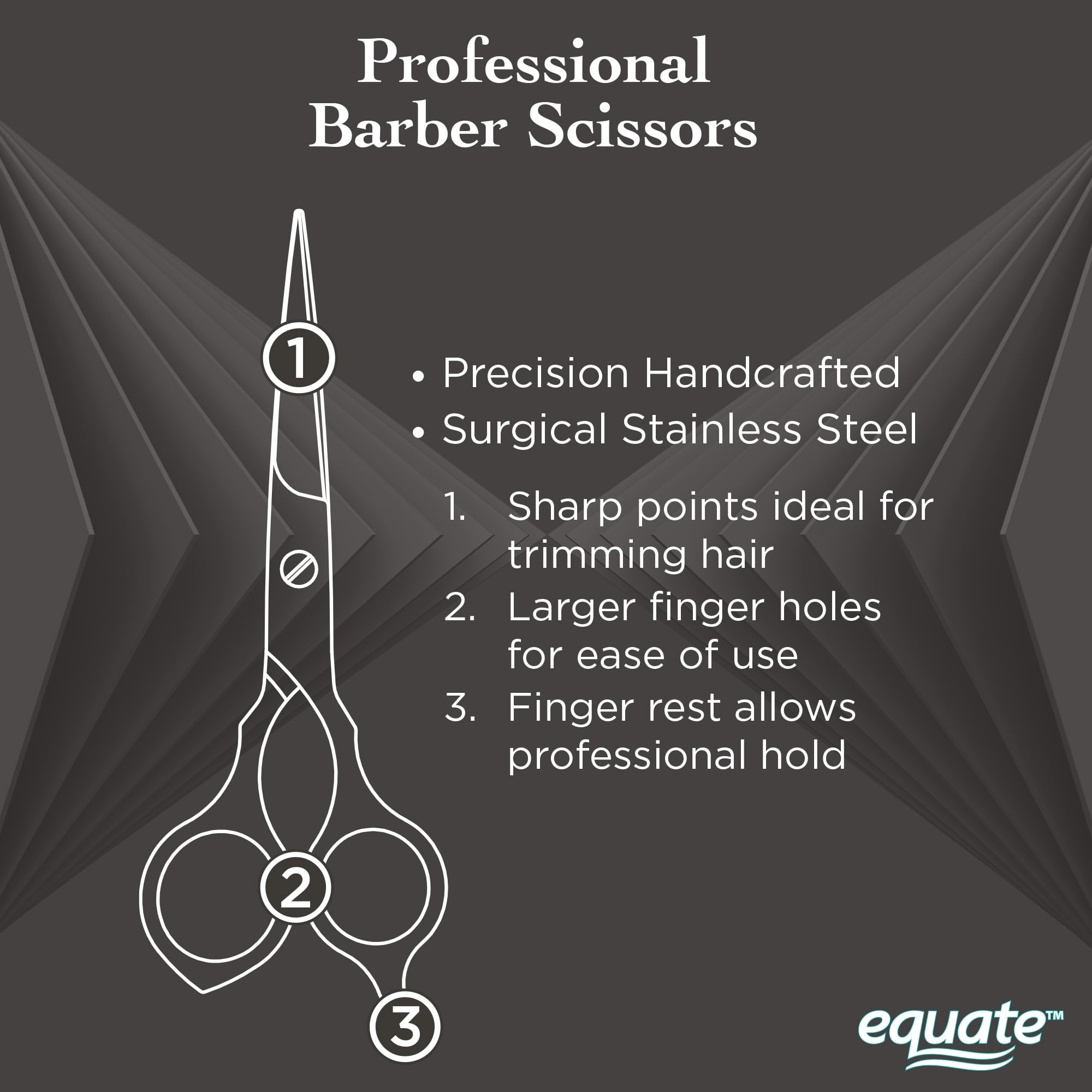 Stainless Steel Professional Barber Scissors - Image 3