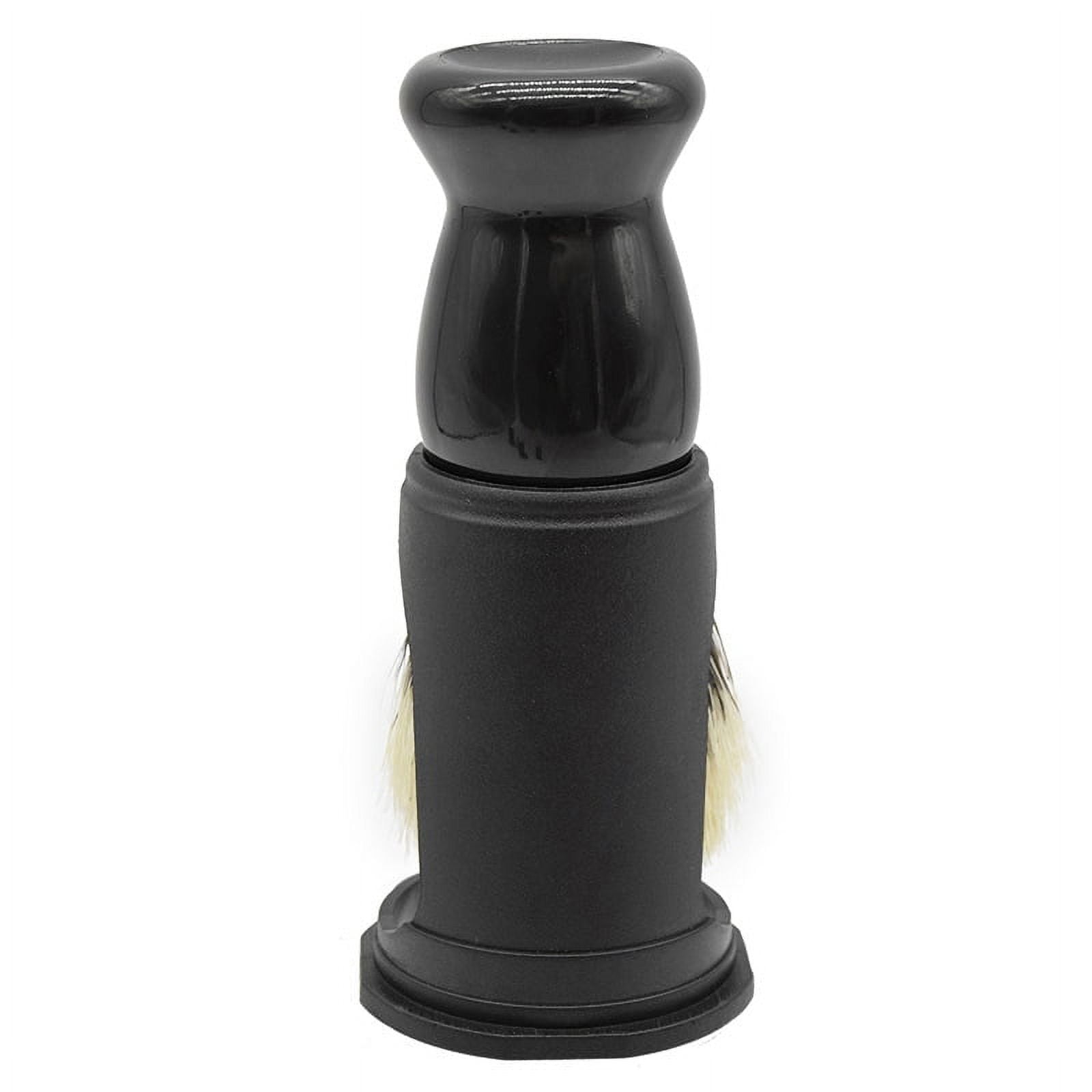 Wood Beard Brush Hairdresser Shaving Tool Men Mustache Comb Kit Shaving Stand Holder Set - Image 5