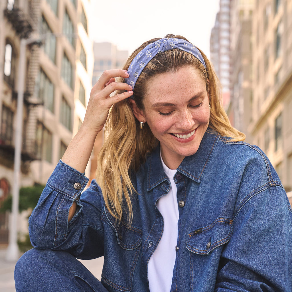 x Denim Knot Headband, All Day Comfort, All Hair Types, 1 Count - Image 5
