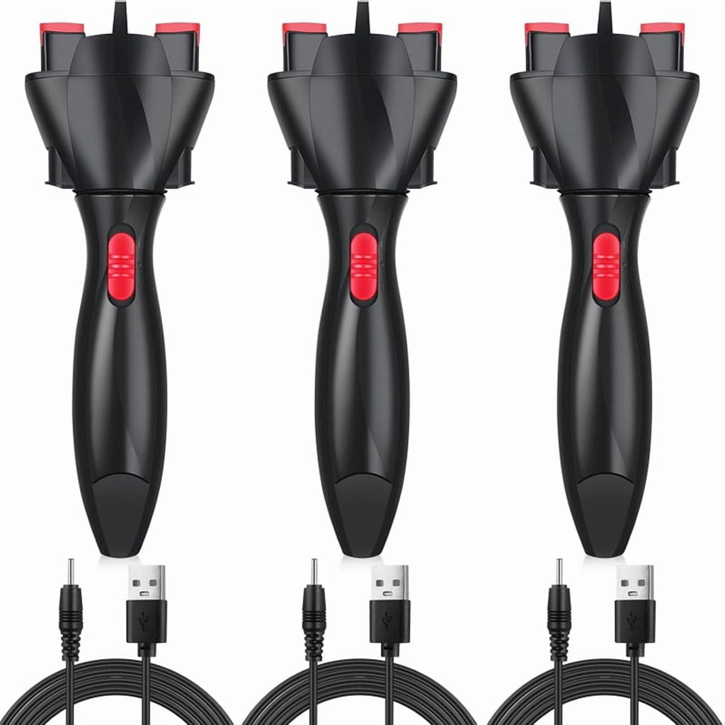 1 set x automatic hair braider machine-Black