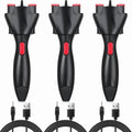 1 set x automatic hair braider machine-Black