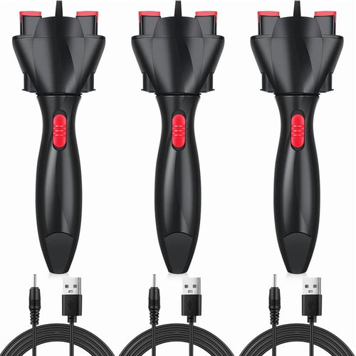 1 set x automatic hair braider machine-Black