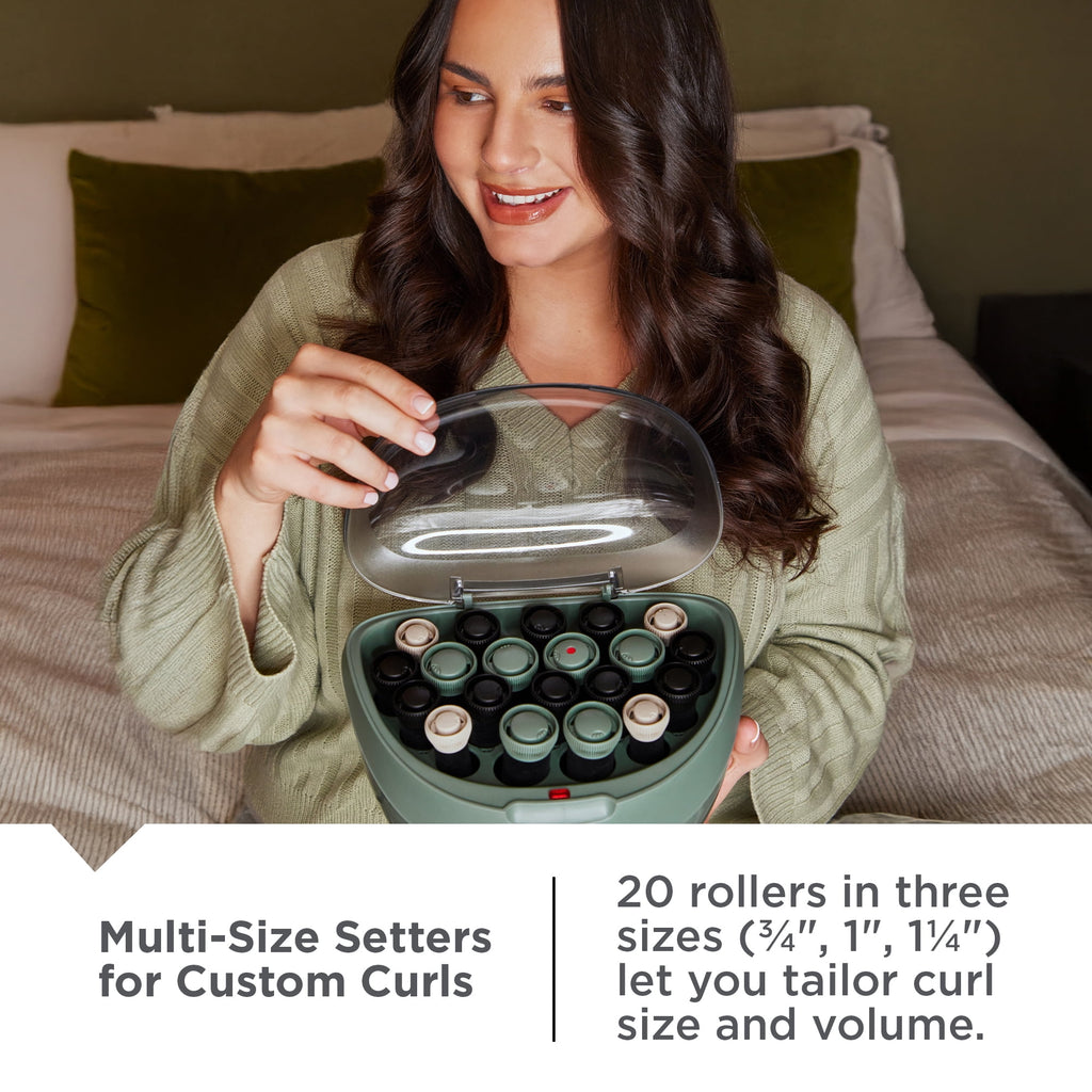 Setter with Ceramic Rollers and Ionic Conditioning, 20-Piece Set - Image 4