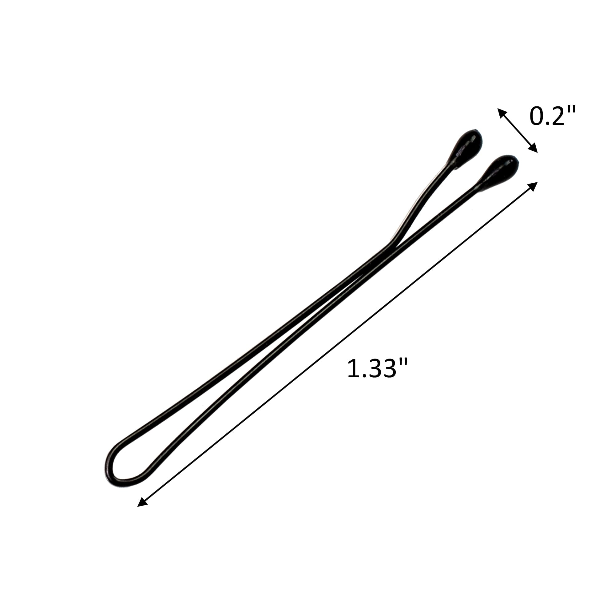 Mini Bobby Pins, Great for Styling, in Black, 36 Count - Image 3