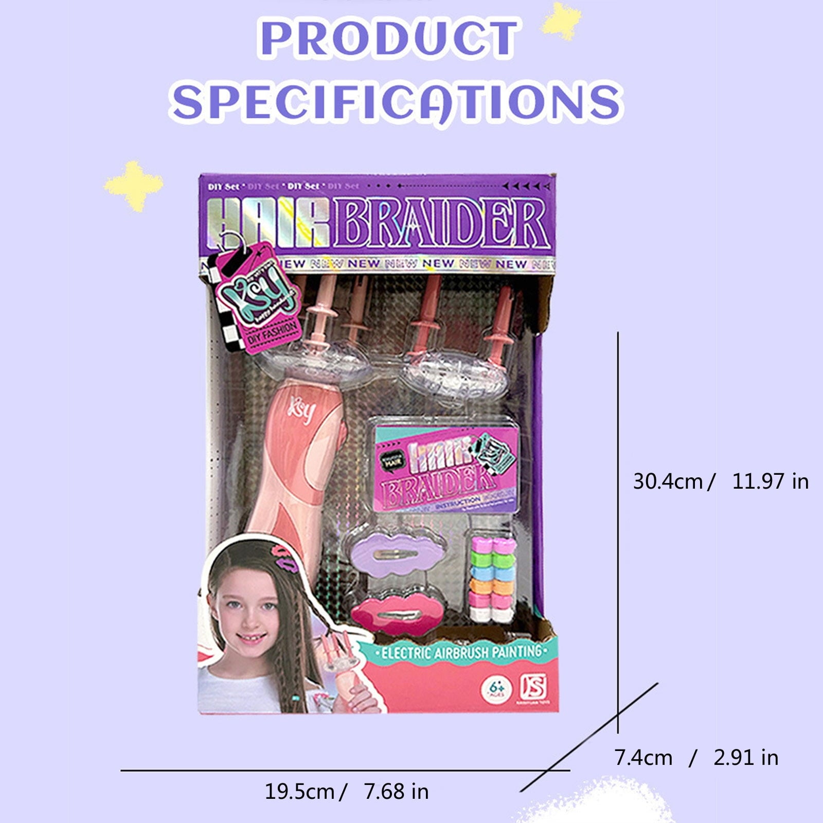 Electric Hair Braiding Kits Hair Styling Machine Popular Hairstyle Making Tool for Women Girl Quick Twist Hair Braider - Image 3