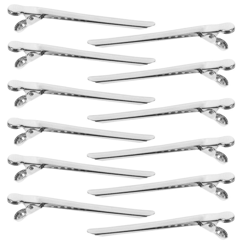 12pcs Large Long Alligator Hair Clips for Styling Salon Sectioning Durable Non- Metal Clips for Thick and Thin Hair S...
