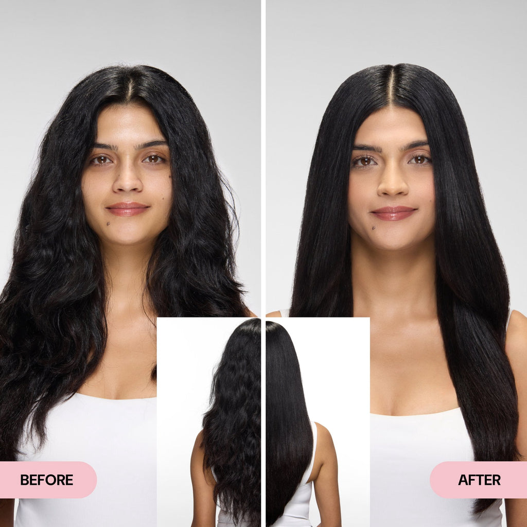 Vite Ceramic Straightening Brush with Digital Display for Sek Frizz-Free (Blush) - Image 5