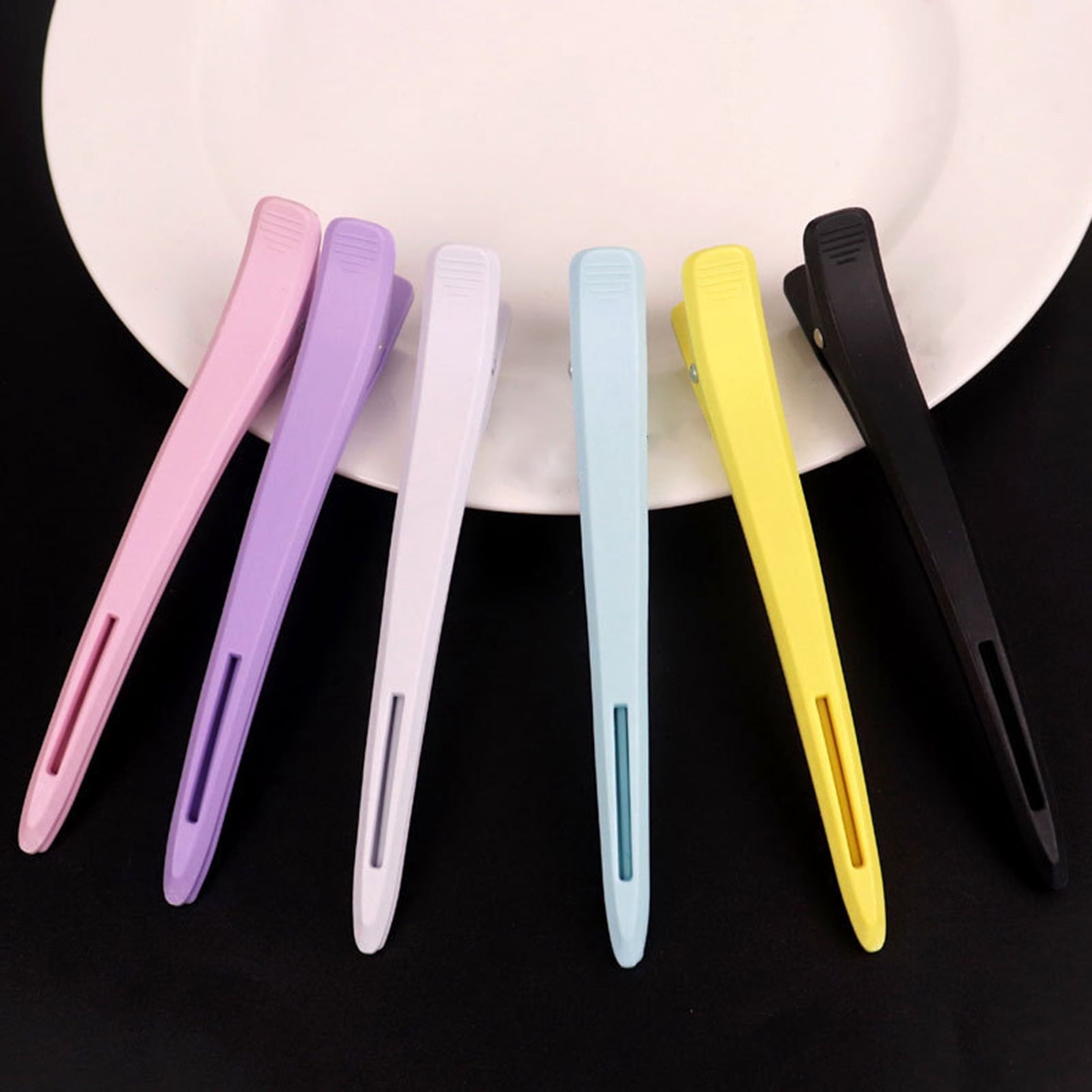 6 Pcs Beak Hair Clips Hairdresser Clips Duckbill Hair Clips Section Clips Hairdressing Supplies for Styling Cutting - Image 5