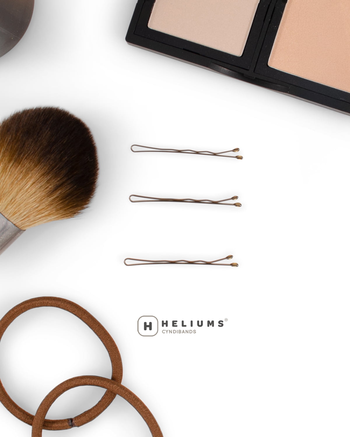 Heliums Mini Bobby Pins - Light Blonde - 40 Pack, 1.5 Inch Small Hair Pins For Thin Hair & Kids - Image 2