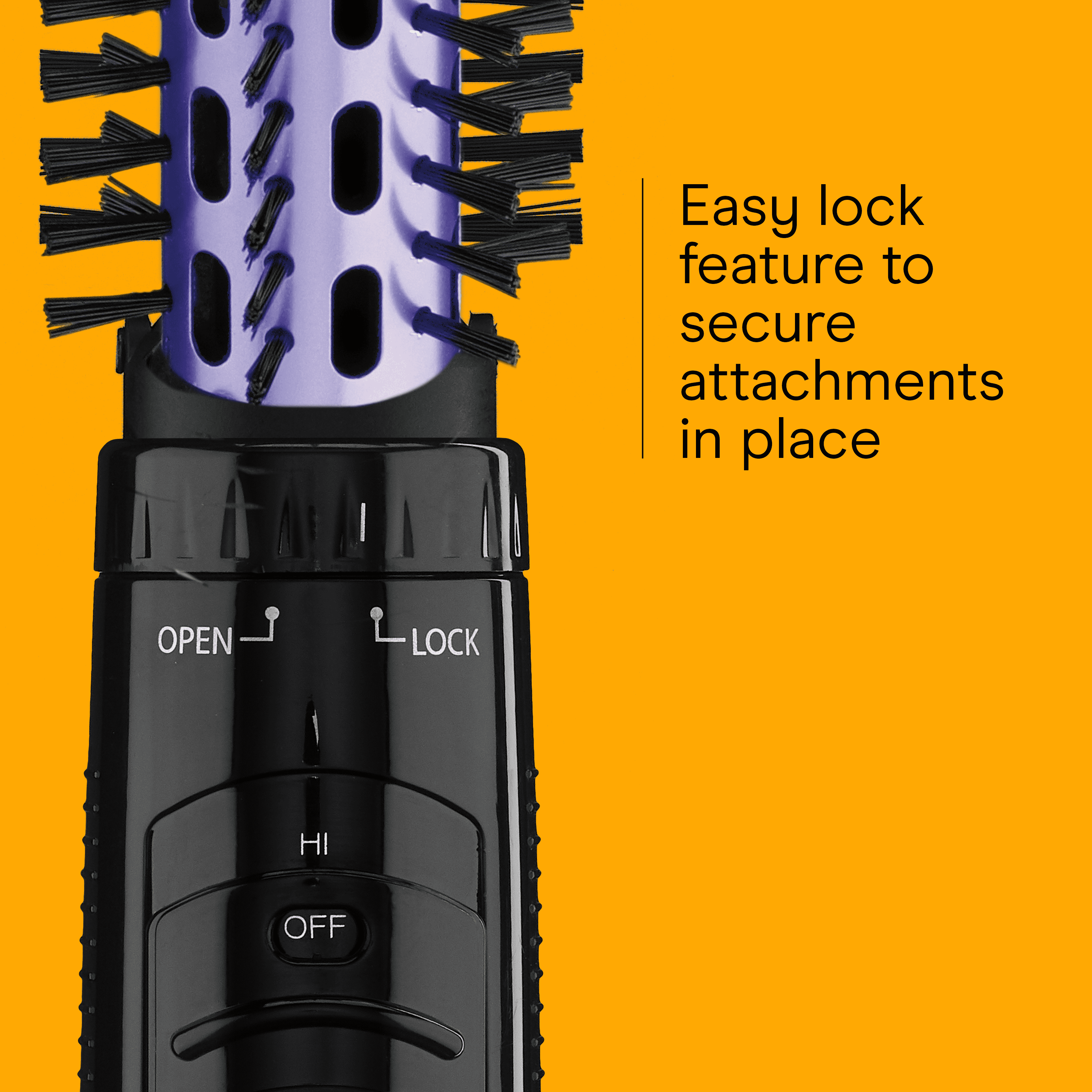 Conair Hot Air Styler 2-in-1 Volumizing Brush with Dual Attachments - Image 4