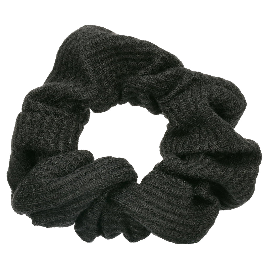 Ouchless Scrunchies, Gentle Hair Scrunchies, Black, 8 Ct - Image 4