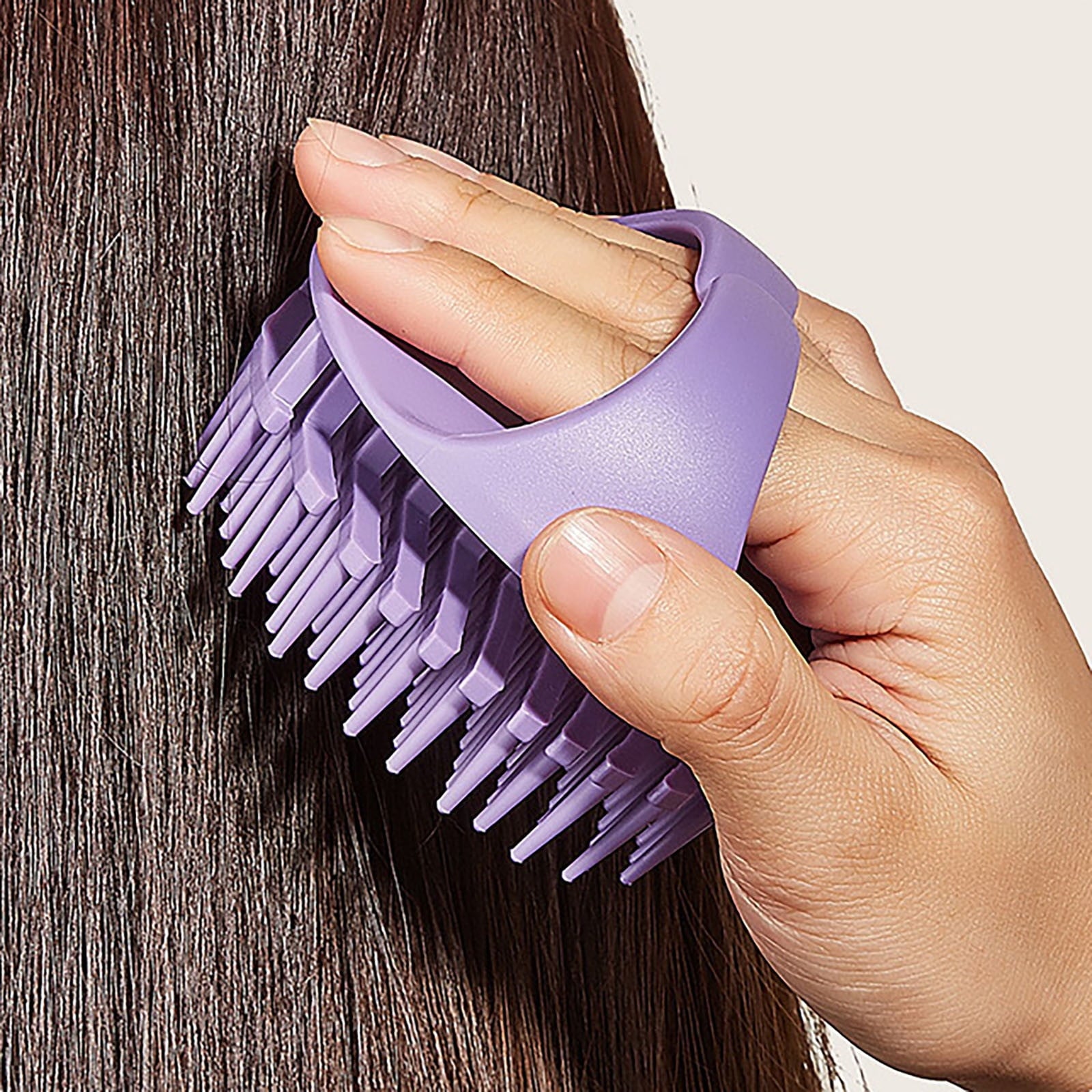 Silicone Scalp Brush Hair Scrubber,Scalp Massager Shampoo Brush,Hair Washing Scalp Exfoliating Brush for Dandruff,Hea... - Image 4