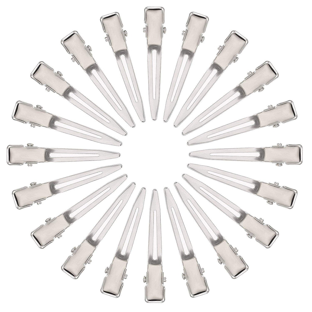 1.75 Prong Curl Metal Hair Clips for Dreads Lock Clips Hair Alligator Clips Silver Section Clips Metal Alligator Clip... - Image 2