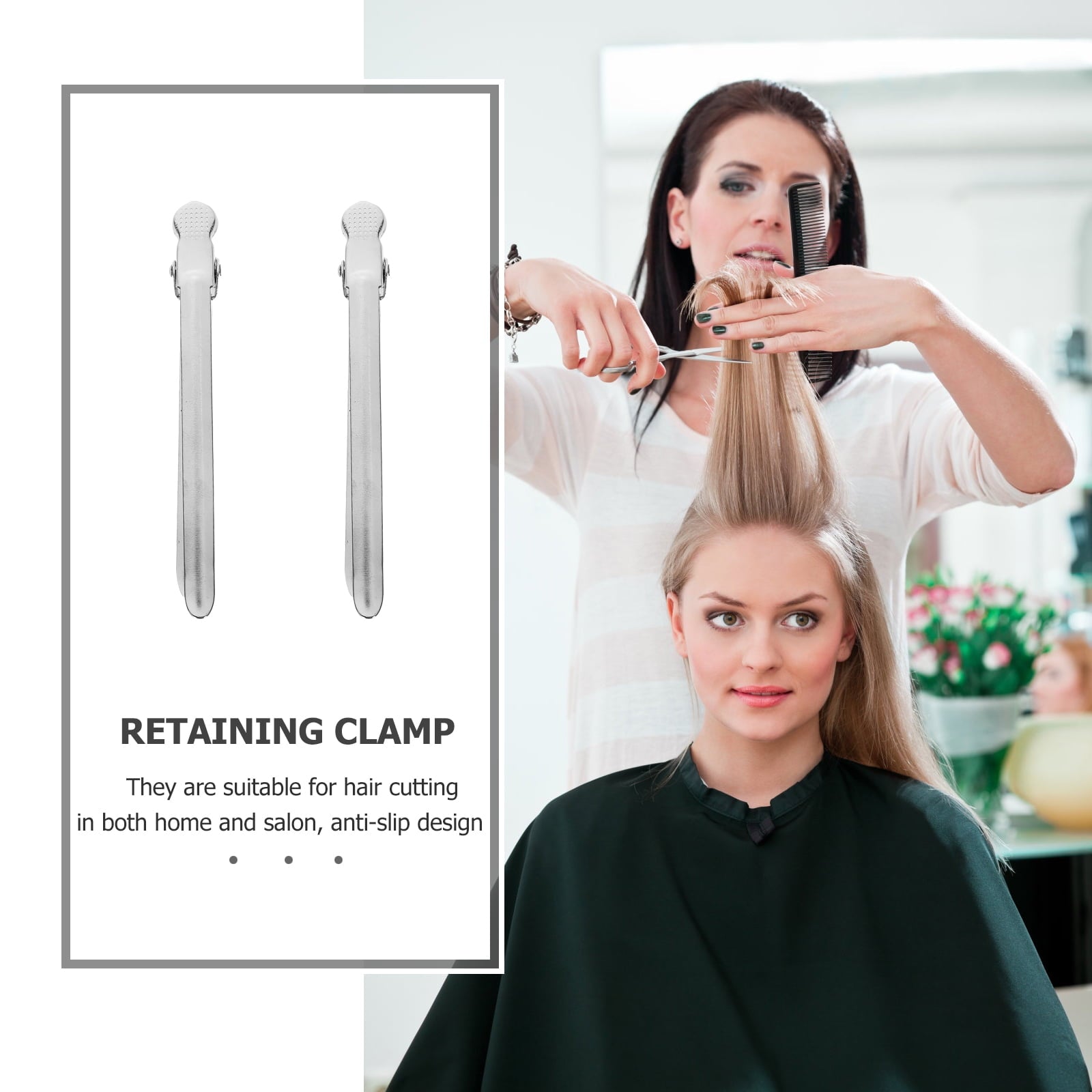 12pcs Large Long Alligator Hair Clips for Styling Salon Sectioning Durable Non- Metal Clips for Thick and Thin Hair S... - Image 5
