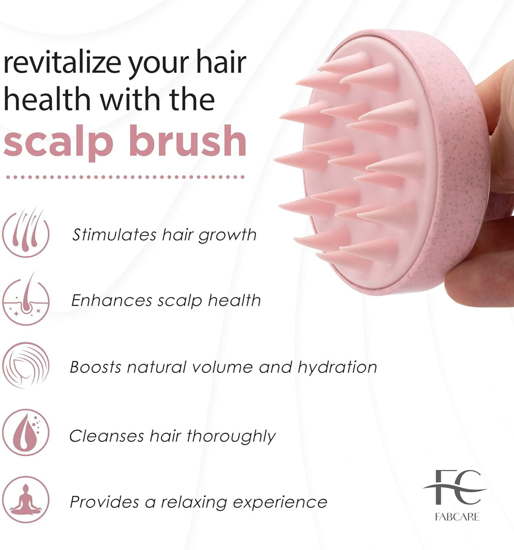 Scrubber and Brush for Dry and Wet . Silicone. Pink - Image 2