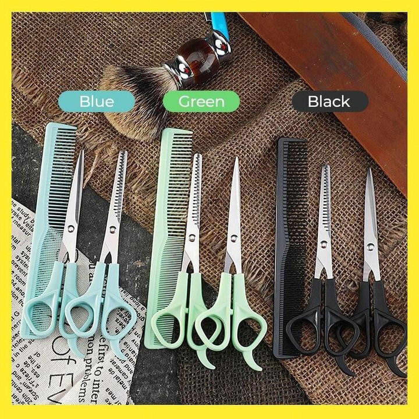 Thinning Shears, Stainless Steel Trimming Kit for Home and Professional Use, Ergonomic Comfortable PP Handle, Durable... - Image 2
