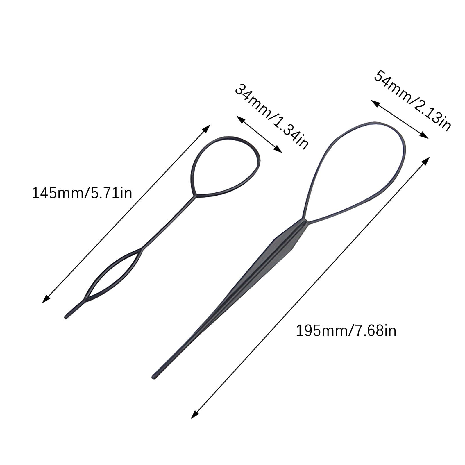 Twister Style Helper Bun Styler Twister Tool for Braiding Pony French Braiding - Image 3