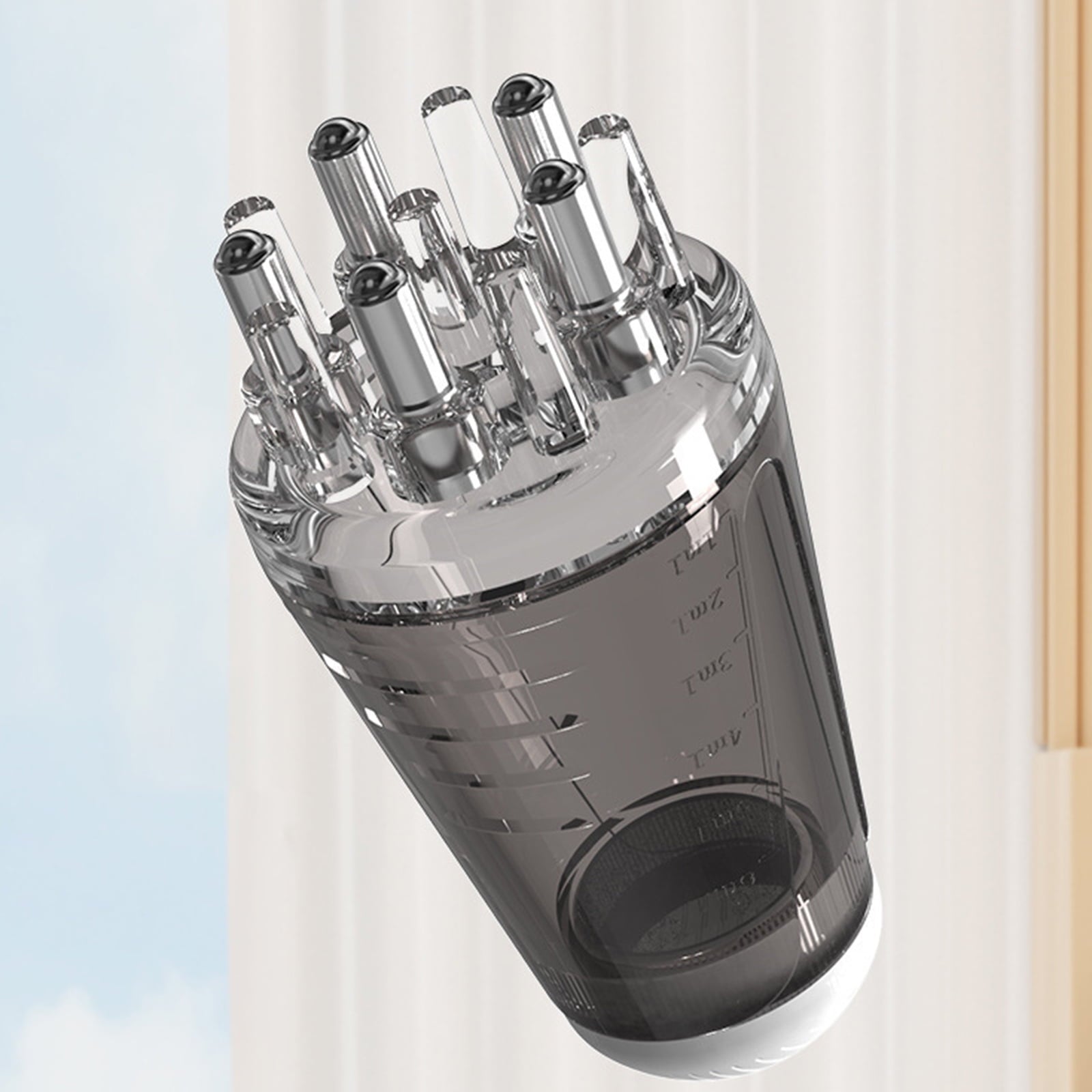 Hair Oil Essential Serum Liquid Massager for Hair Growth Mini Root Brush Tool Bottle - Image 4