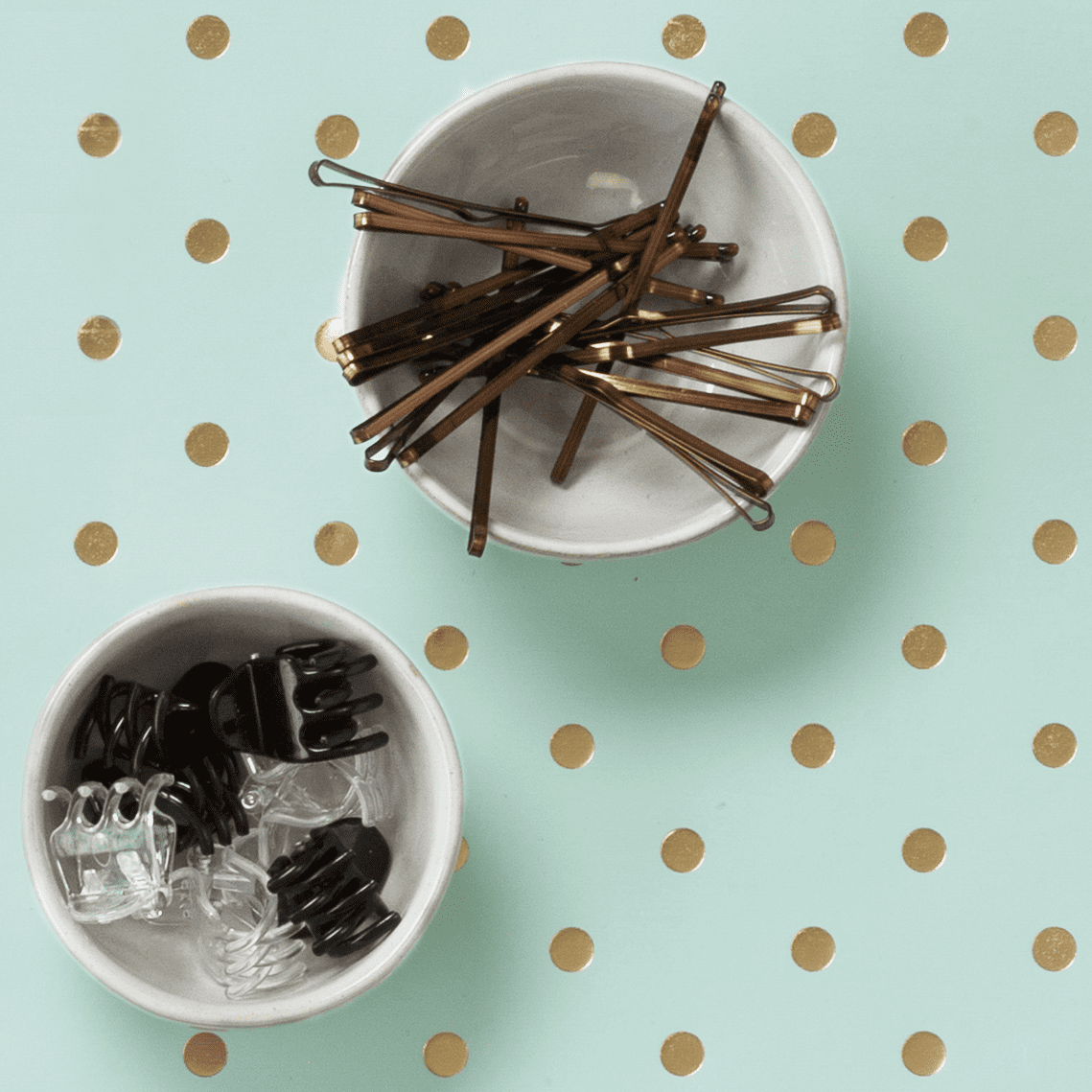 Goody® Slideproof Metallic Bobby Pins, Brown 45 CT - Image 2