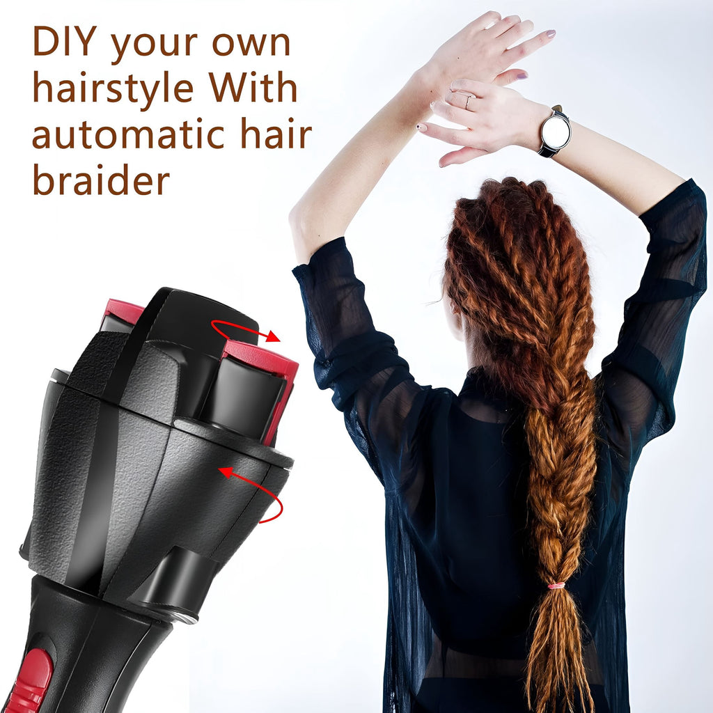 RAGUPEL Automatic Hair Braider And Twister - Electric Auto Braiding And Styling Tool, French Dreadlock Braid Maker for Women'S And Girls' Ha - Image 2