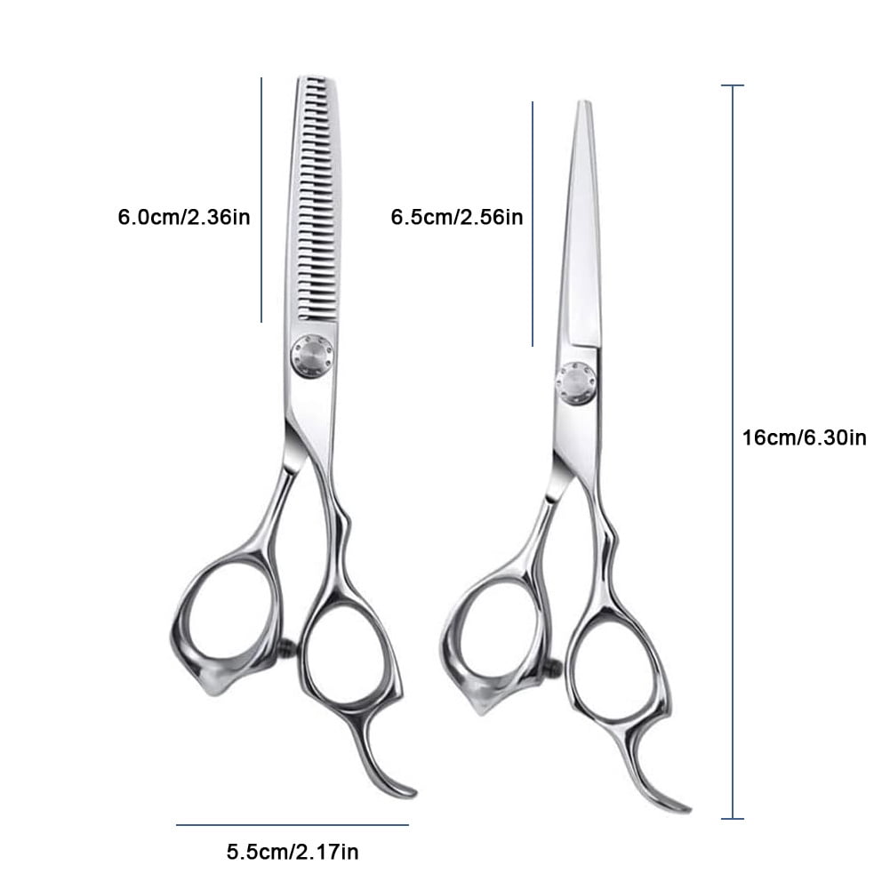 Venoro 2PCS Pro Hair Cutting Scissors Set - Thinning Shears | Barber Salon & Home Use - Image 3