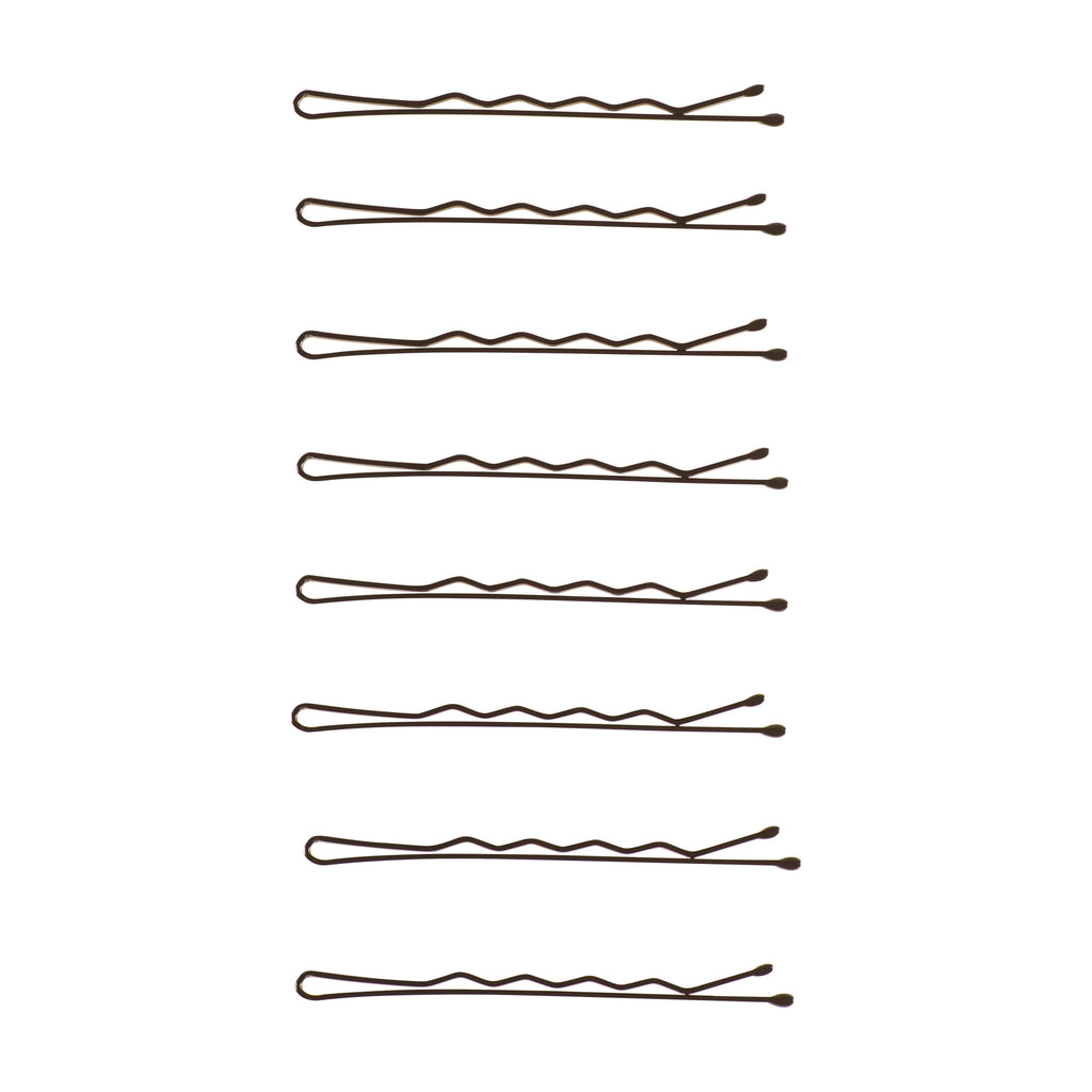 Small Bobby Pins, Hair Pins, Secure Hold for All Ages, Black, 45 Ct - Image 2