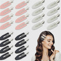 24 Pcs No Bend Hair Clips, No Crease Curl Pin Clips Creaseless Hair Clips, for Styling Sectioning Hairstyle Bangs Wav...