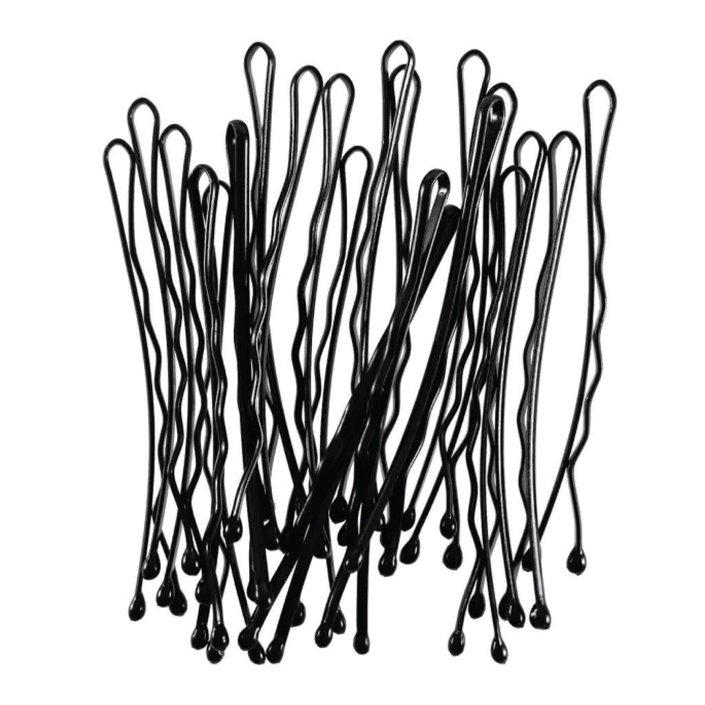 Professional Collection Bobby Pins, Black, Ball-Tipped, Crimped, Non-Slip, Non-Damaging, 2 L, 1 Lb.,446207 - Image 5