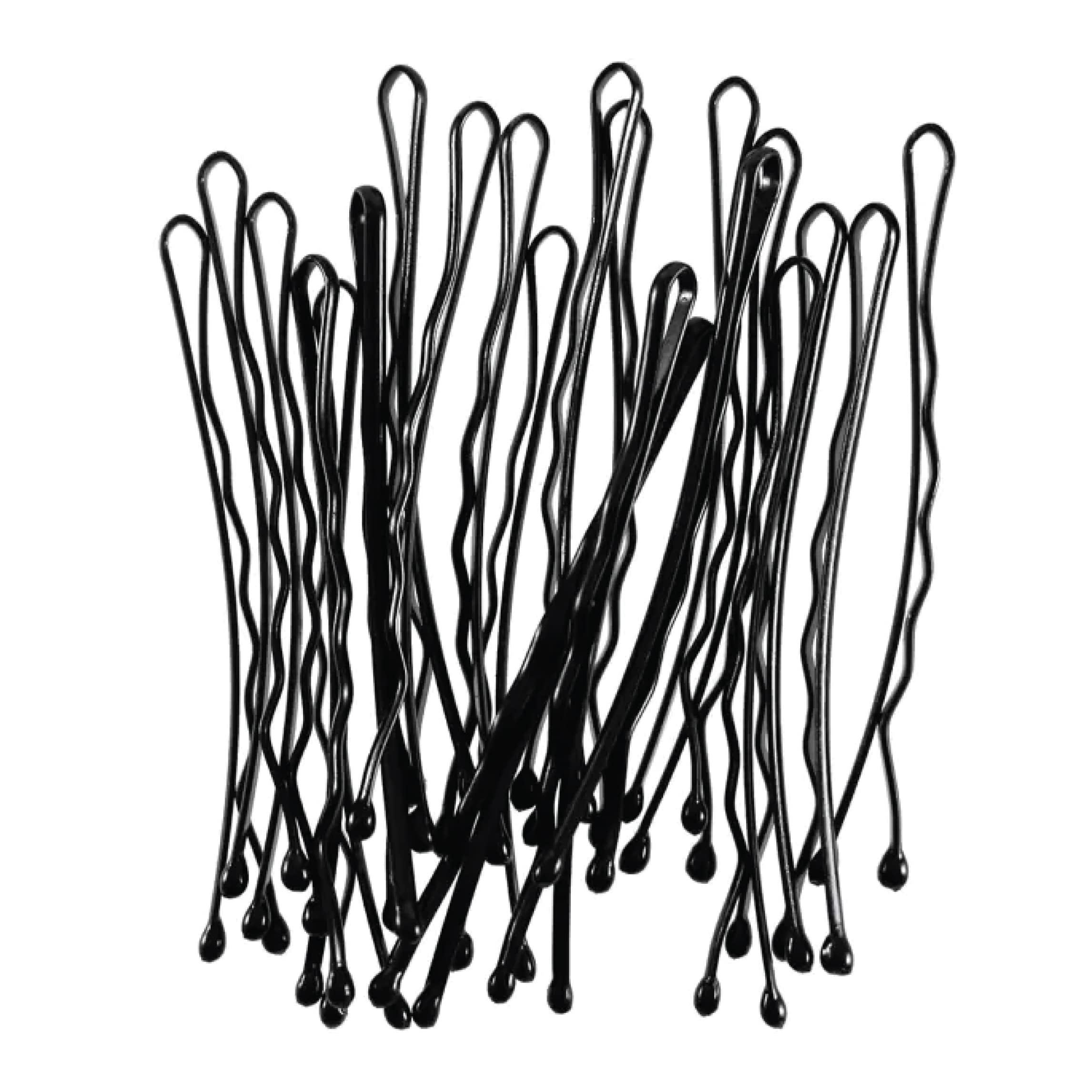 Professional Collection Bobby Pins, Black, Ball-Tipped, Crimped, Non-Slip, Non-Damaging, 2 L, 1 Lb.,446207 - Image 5