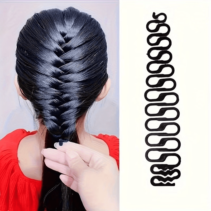 3Pcs Hair Tool Set, French ing Tool for Easy Hairstyles, Quick Hair er Styling Clip for Women Girls - Image 4