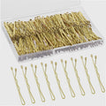 250Pcs 1.38 Inch Mini Bobby Pins, Small Blonde Bobby Pins Hair Bobby Pins for Buns Hair Pins with Storage Box, Valent...
