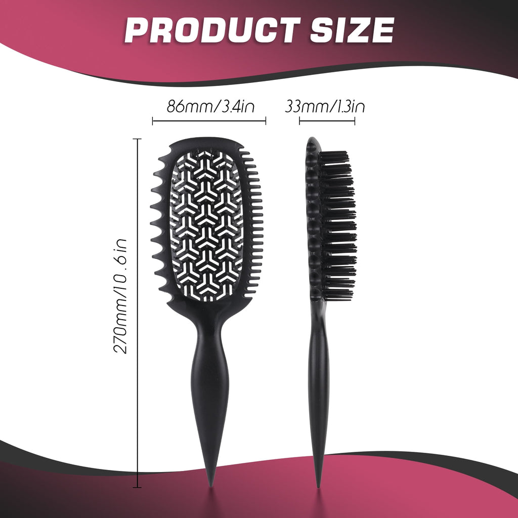 Defining Vented Hair for Effortlessly Detangling & Blow Drying, Professional Airflow for All Hair Types, Shaping & St... - Image 2