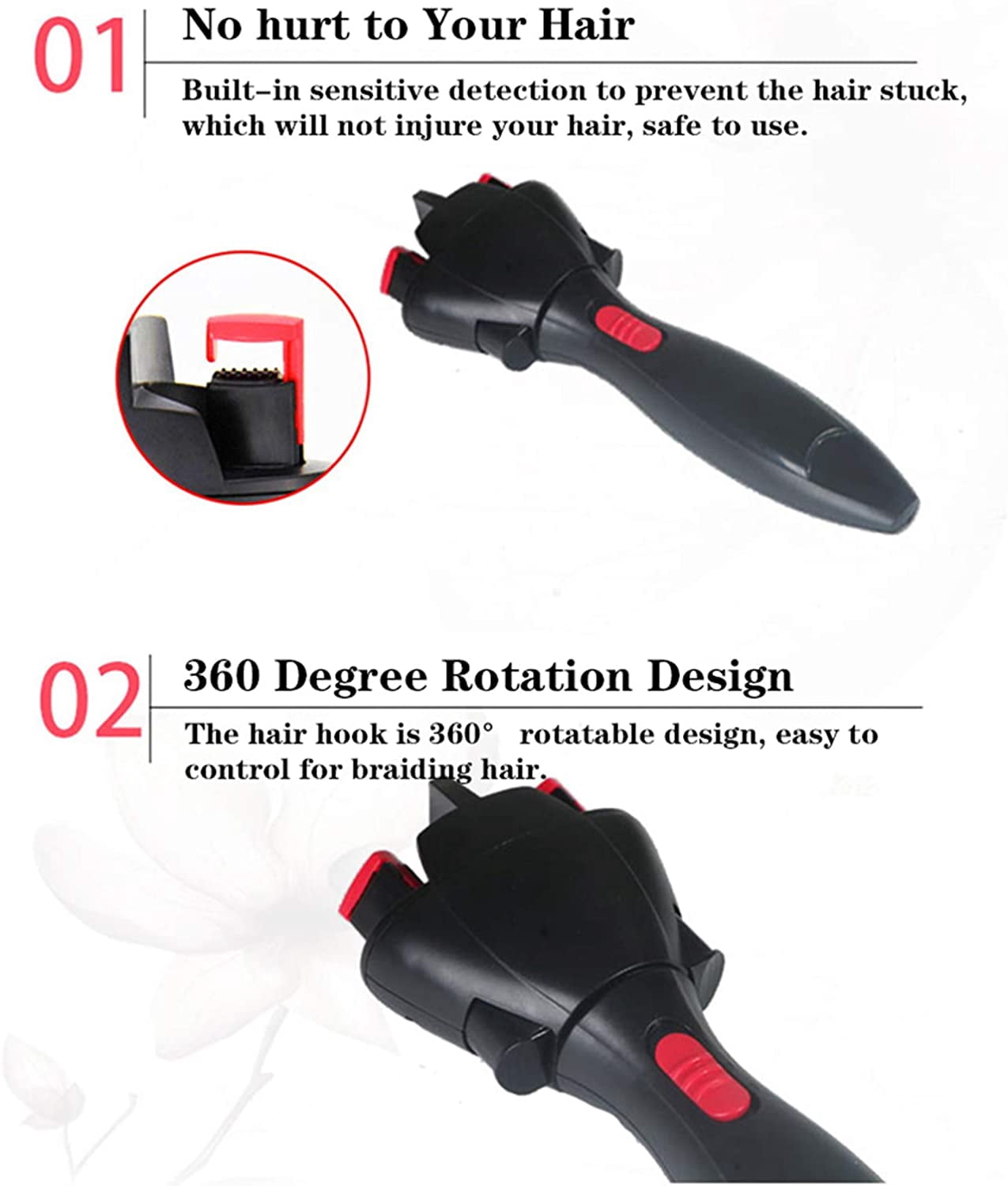 Electronic Quick Twist Hair Braiding Tool Automatic Hair Braider Machine Braid Maker Hair Styling Tools - Image 3