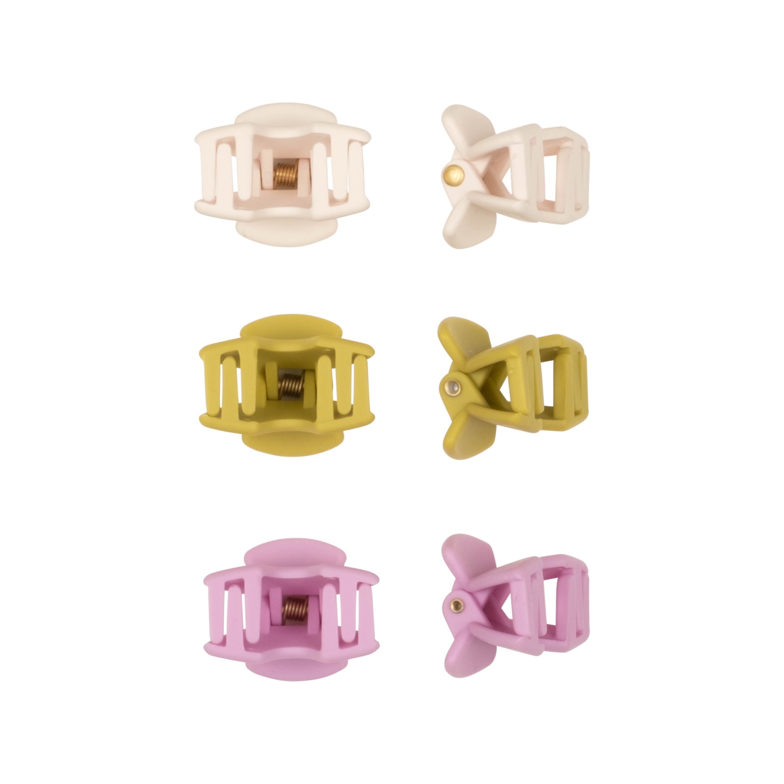 x Maeberry Small Claw Clips, Trendy Hair Accessories for Women & Girls, 6 Ct - Image 3