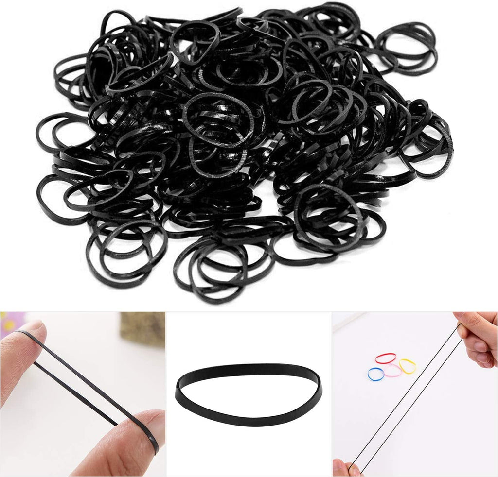 ZYNERY 320 Pcs Bobby Pins & Hair Bands Set Including 100 Bobby Pins, 100 U Shape Hair Pins, 120 Pcs Hair Bands and 3 Hair Combs with Storage - Image 2