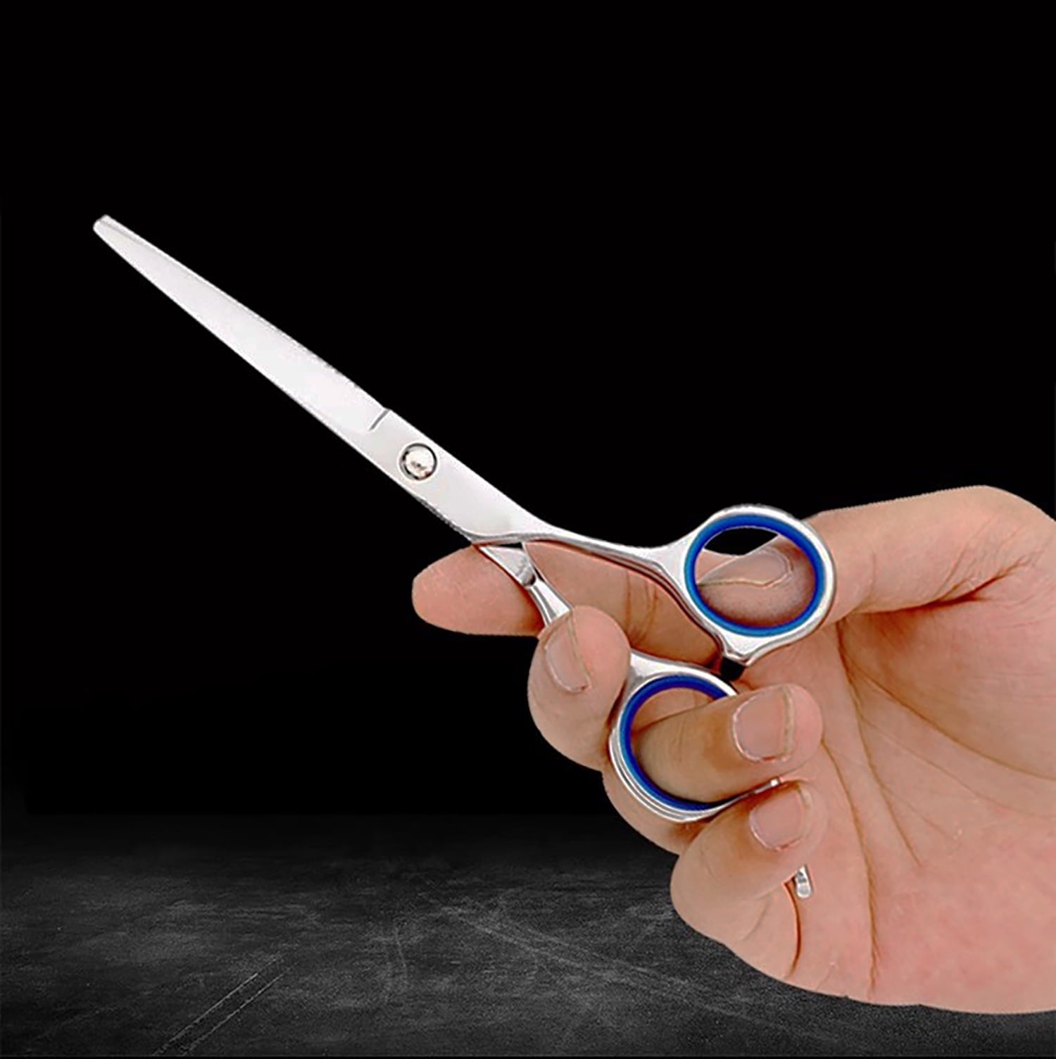 6.7" Professional Hair Cutting Scissors - Stainless Steel Hair Shears for Men, Women, Kids, Adults & Pets - Durable C... - Image 2