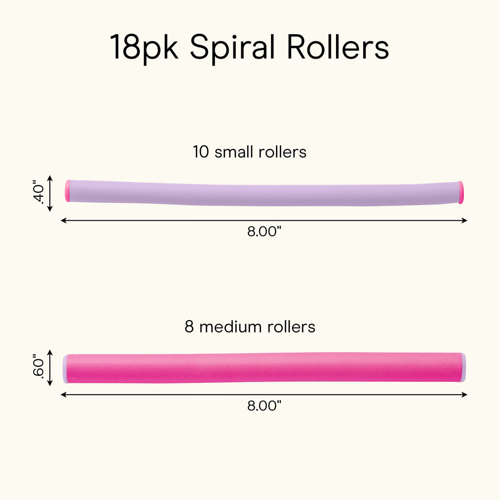 Rollers, 18-Pack Flexible Curlers for Bouncy Curls - Image 6