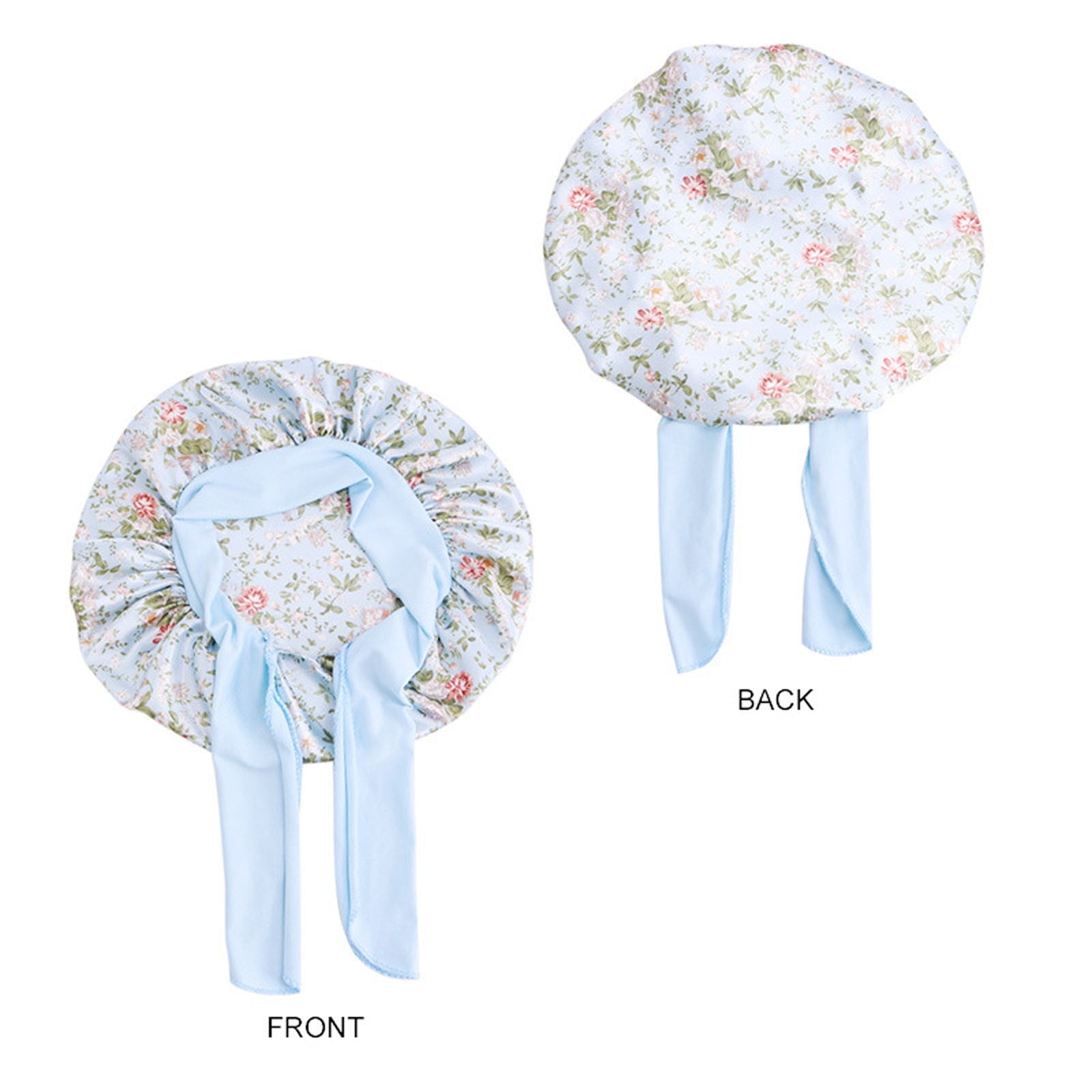 Silk Bonnet for Sleeping 1PC Hats Silk Bonnet for Sleeping Kids Kids Head Hat Cap Hair Wrap Turban Hats Bath Shower Cap Bathing Hat Hair Sho - Image 6