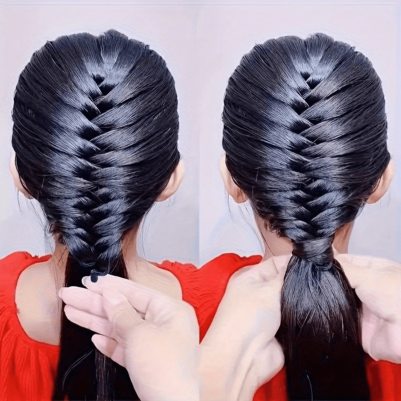 3Pcs Hair Tool Set, French ing Tool for Easy Hairstyles, Quick Hair er Styling Clip for Women Girls - Image 5