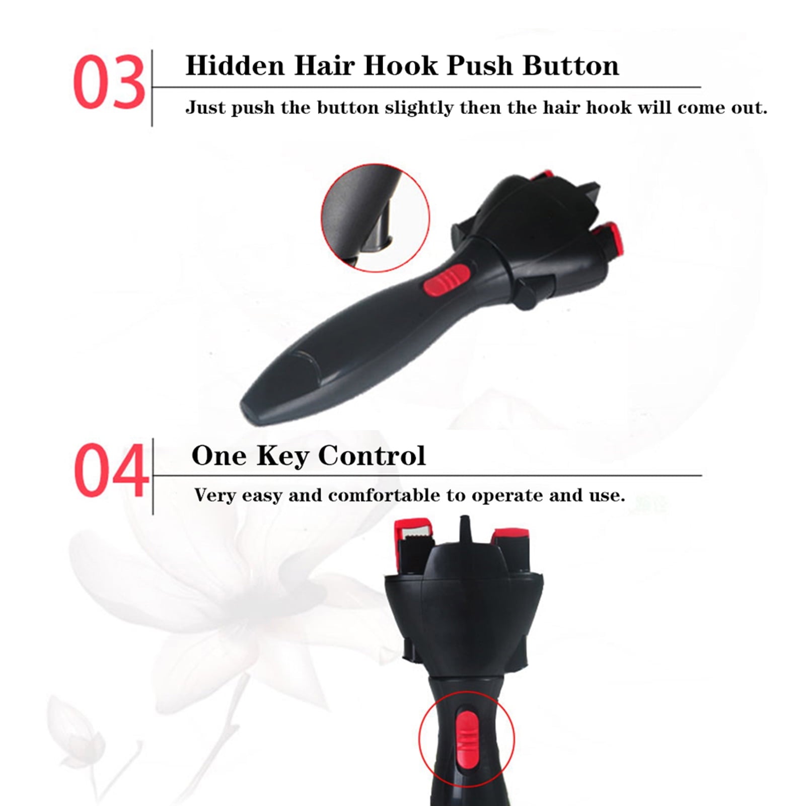 Electric hair braider, Hair Tools Braid Maker Quick Twist Hair Auto Hair Twister Braider Hine Braid Braider Smart Mas... - Image 6
