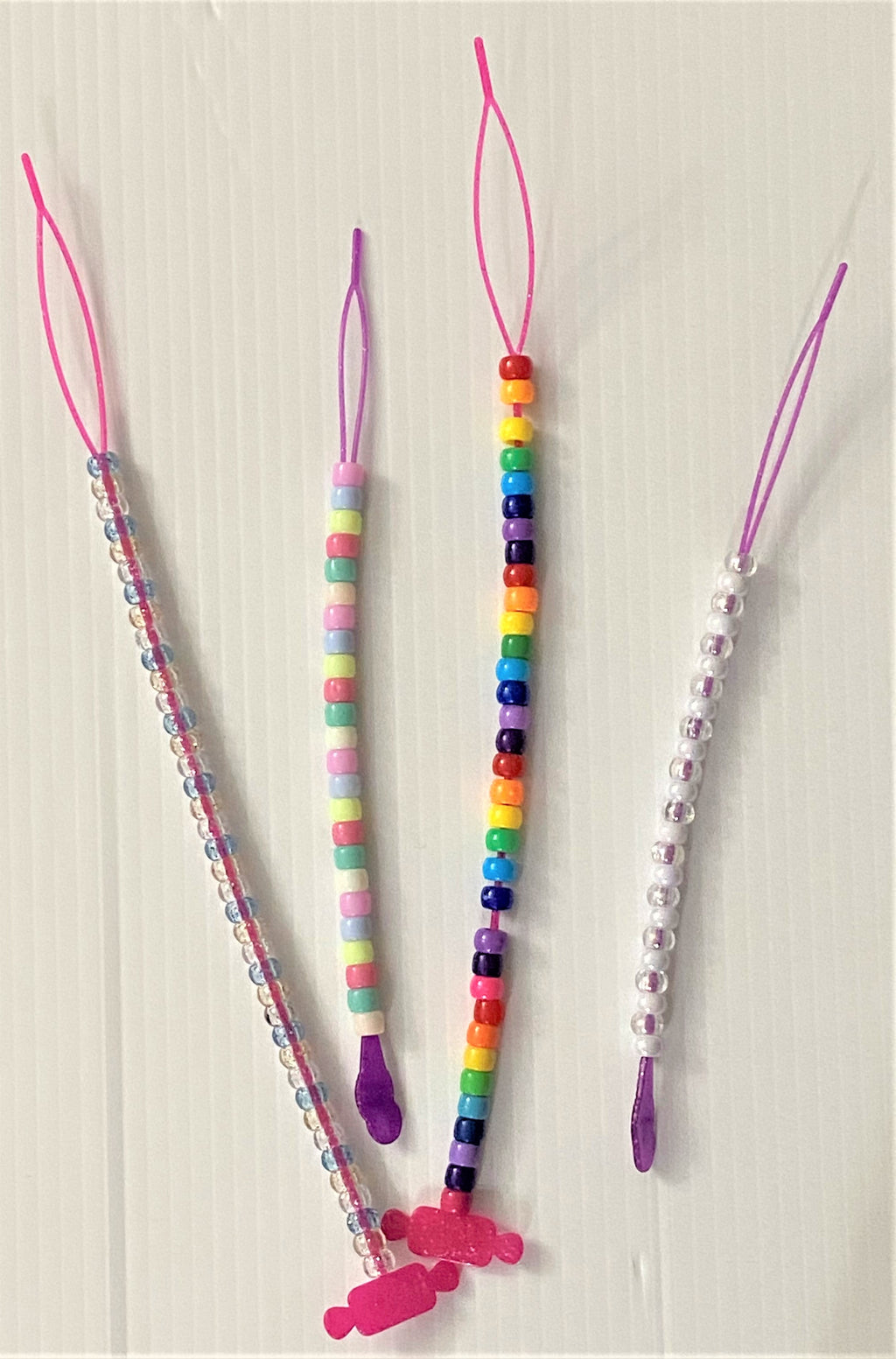 & Bead It Tool Automatic Hair Braider with Beads Pink and Purple with Glitter - Image 3